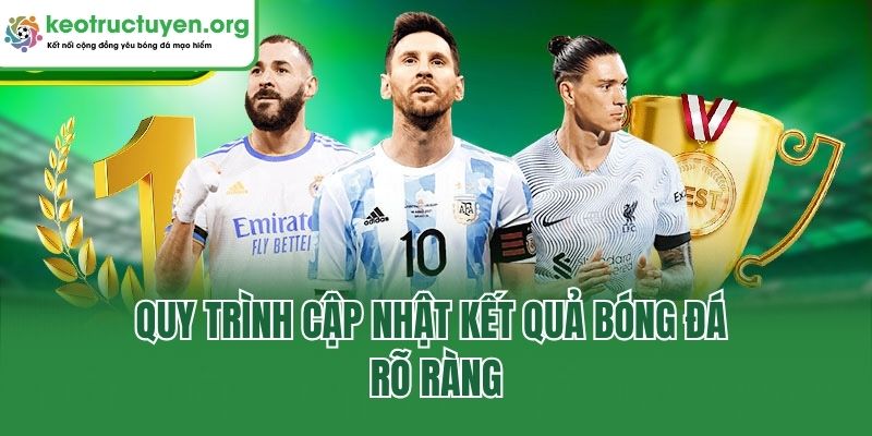 Kết Quả Bóng Đá Keonhacai5 - Cập Nhật Tỷ Số Nhanh, Chuẩn Quy trình cập nhật kết quả bóng đá rõ ràng